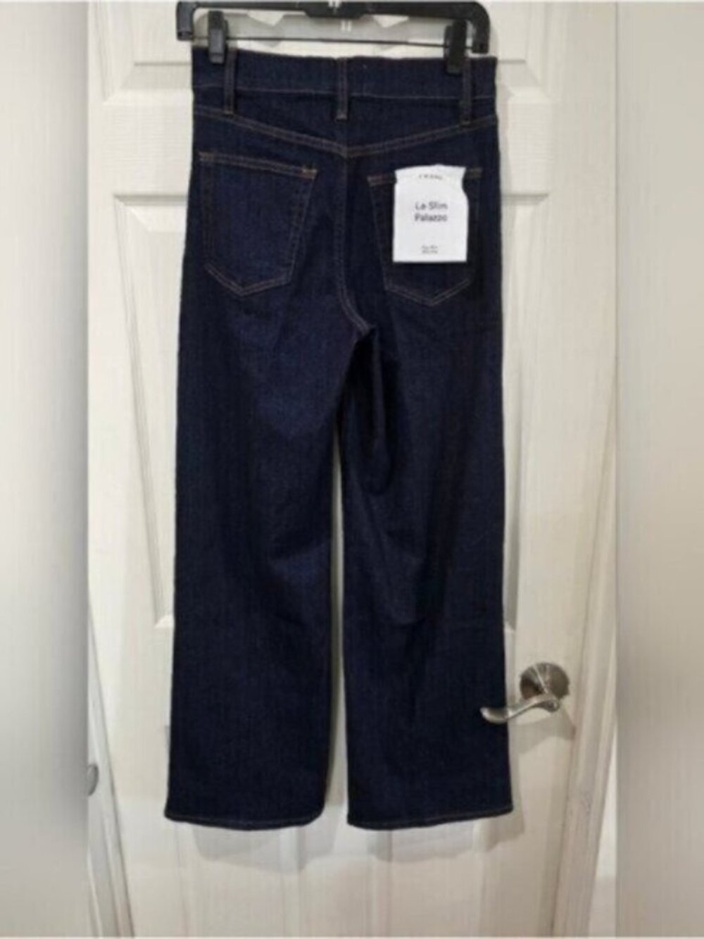 Frame Le Slim Palazzo Wide Leg Jeans - Picture 4 of 11